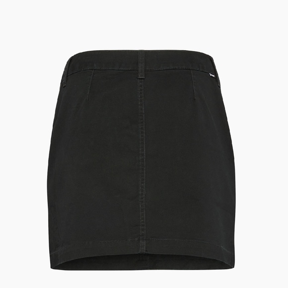 Aritzia TNA Riverdale Black Cotton Skirt (4) - Picture 6 of 15
